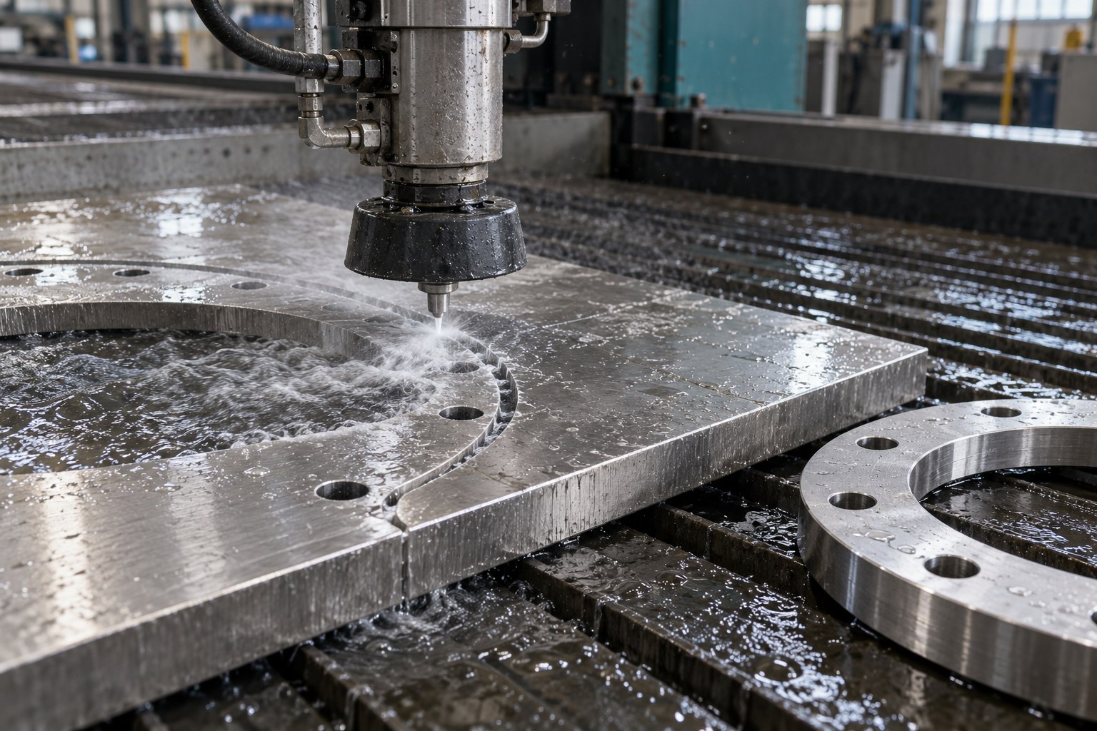 Corte a Jato d’Água de Inox Sob Medida